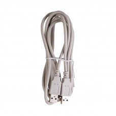 Кабель шт. USB-A – шт. USB-A, 2,4А, 1,8м, ПВХ, серый REXANT