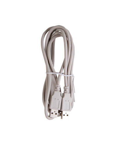 Кабель шт. USB-A – шт. USB-A, 2,4А, 1,8м, ПВХ, серый REXANT