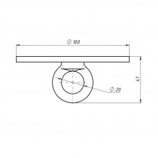 Кронштейн для боксерской груши, гамаков для йоги, до 200кг, черный REXANT