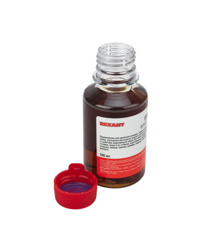 Флюс для пайки, ЛТИ-120, 100мл, флакон REXANT