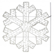 Фигура световая Снежинка 125х120 см, 200 LED, IP65, цвет свечения белый NEON-NIGHT