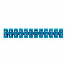 Клеммная винтовая колодка KВ-10 4-10, ток 10 A, полипропилен синий REXANT (10 шт./уп.)