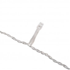 Гирлянда светодиодная Айсикл (бахрома) 5х0,6м, с эффектом мерцания, прозрачный провод, IP44, 230В, диоды ТЕПЛЫЕ БЕЛЫЕ, 112LED NEON-NIGHT