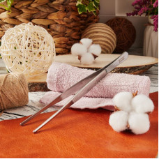 Пинцет прямой, рифленый 200мм (блистер) REXANT