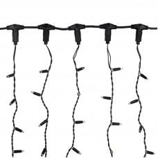 Гирлянда светодиодная Занавес 2х1,5м 360 LED ЗЕЛЕНЫЙ черный ПВХ IP65 эффект мерцания 230 В блок в комплекте NEON-NIGHT