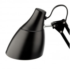 Светильник настольный REXANT Рубикон на металлической стойке с основанием, с цоколем Е27, 60 Вт, цвет антрацит