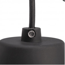 Патрон E27 силиконовый со шнуром 1м черный REXANT