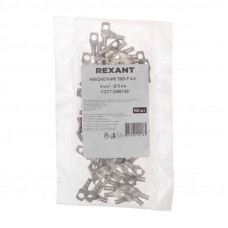 Наконечник медный луженый ТМЛ-Р 4–6 (4мм² - Ø6мм) (в упак. 100 шт.) REXANT