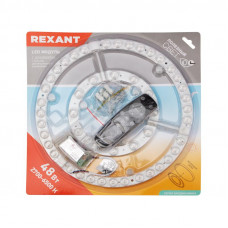 Модуль светодиодный с драйвером REXANT 48 Вт 2700-6500 К LED диммируемый с пультом дистанционного управления