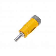 Коронка алмазная профессиональная по керамограниту и железобетону М14, вакуумное спекание, 30мм, для УШМ KRANZ