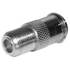 Переходник гнездо F – гнездо TV с кольцом PROconnect