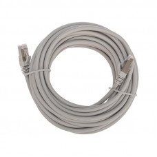 Патч-корд S/FTP, CAT 6A (10G), RJ45-RJ45, 28AWG, LSZH, серый, 7м REXANT