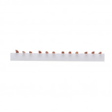 Шина соединительная типа PIN 12 штырей 3Р 63А 22см REXANT