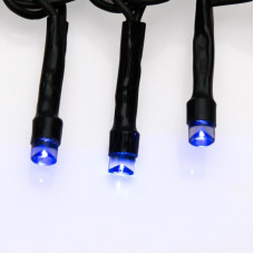 Гирлянда Твинкл Лайт 6 м, темно-зеленый ПВХ, 40 LED, цвет: Синий