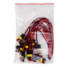 DJ7021-1.5-21 автомобильный разъем гнездо с проводом 20см