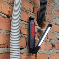 Фонарь автомобильный с регулировкой яркости, поворотным магнитом, индикатором зарядки и встроенным аккумулятором, USB-кабель в комплекте REXANT