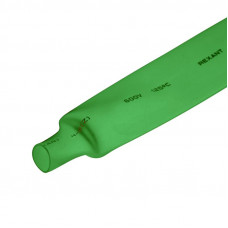 Трубка термоусаживаемая ТУТ нг 20,0/10,0мм, зеленая, упаковка 10 шт. по 1м REXANT