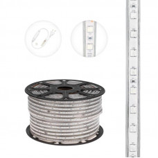 Лента светодиодная 220В, SMD5050, 60 LED/м, Красный, 13х8мм, IP67 NEON-NIGHT