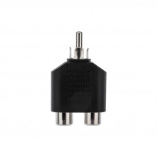 Переходник 1 штекер RCA - 2 гнезда RCA REXANT
