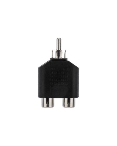 Переходник 1 штекер RCA - 2 гнезда RCA REXANT