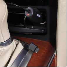 Автозарядка в прикуриватель для LG KG800/KG90 (АЗУ) (5 V, 700 mA) шнур спираль 1.2 м черная REXANT