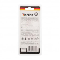 Сверло по металлу ступенчатое 9,0-36,0мм, 110мм, 62 HRC KRANZ