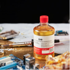 Флюс для пайки, СКФ (спирто-канифольный), 500мл, флакон REXANT