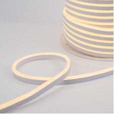 Гибкий неон 8х16мм односторонний 120 LED/м ТЕПЛЫЙ БЕЛЫЙ 24В бухта 50м NEON-NIGHT