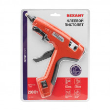 Пистолет клеевой, 200Вт, Ø11мм, ЭКСПЕРТ, блистер REXANT