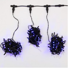 Гирлянда LED ClipLight 24V, 3 нити по 10 метров, цвет диодов Синий