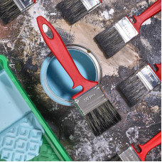 Кисть плоская «Водные краски» 50х12 мм REXANT