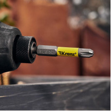 Бита для шуруповерта PZ3х50 мм (2 шт./уп.) Kranz