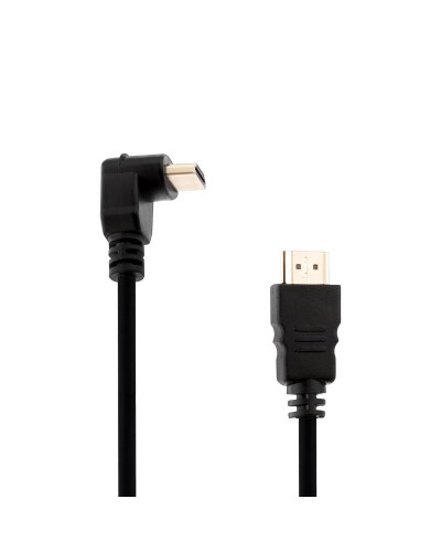 Кабель HDMI - HDMI 1.4, 1,5м, Gold, угловой PROconnect