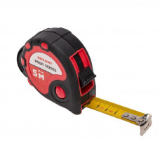 Рулетка измерительная Профи прорезиненный корпус, 5м х 19мм REXANT