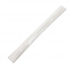 Трубка термоусаживаемая ТУТ нг 6,0/3,0мм, белая, упаковка 50 шт. по 1м REXANT