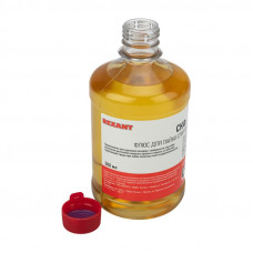 Флюс для пайки, СКФ (спирто-канифольный), 500мл, флакон REXANT