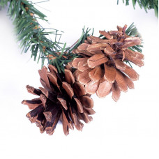 Гирлянда еловая с шишками 2,7м, диаметр 36см, ПВХ NEON-NIGHT