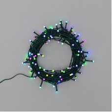 Твинкл Wi-Fi 18 м, темно-зеленый ПВХ, 120 LED RGB, не соединяется