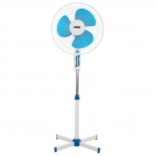 Вентилятор напольный DUX DX-1603 40 Вт, 220V, цвет белый/синий (2 шт./кор.)