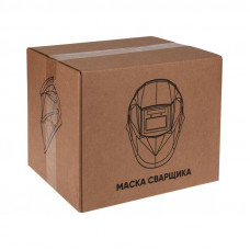 Маска сварщика с черным минеральным стеклом DIN 9 KRANZ