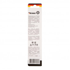 Сверло по металлу 9,0х125х81мм (HSS), DIN 338, 1 шт. в упаковке KRANZ