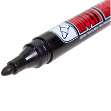 Маркер перманентный Multi Marker 3мм, черный, пулевидный Crown