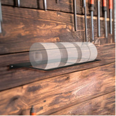 Держатель-органайзер для мотков скотча, настенный, черный REXANT