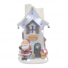 Керамическая фигурка Белый домик 15,7х11,7х28,4 см