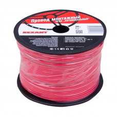 Провод ПГВА 1х1,00мм², красный, бухта 100м REXANT