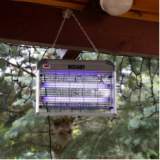 Антимоскитная инсектицидная лампа S 80м², 2х10Вт, 220В REXANT