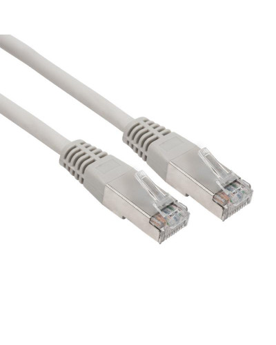 Шнур коммутационный, патч-корд F/UTP RJ45-RJ45, CAT 6, LSZH серый, 1м REXANT