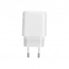 Сетевое зарядное устройство USB QC (20W) + Type C PD (20W), белое REXANT
