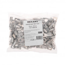 Наконечник медный луженый ТМЛ-Р 35–8 (35мм² - Ø8мм) (в упак. 100 шт.) REXANT