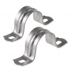 Скоба СМД 21-22 двухлапковая для металлорукава ø 18 мм (100 шт/уп) REXANT